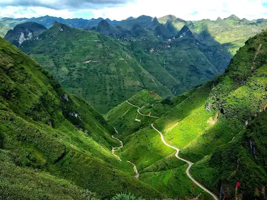 Southeast Asia road trip scenery