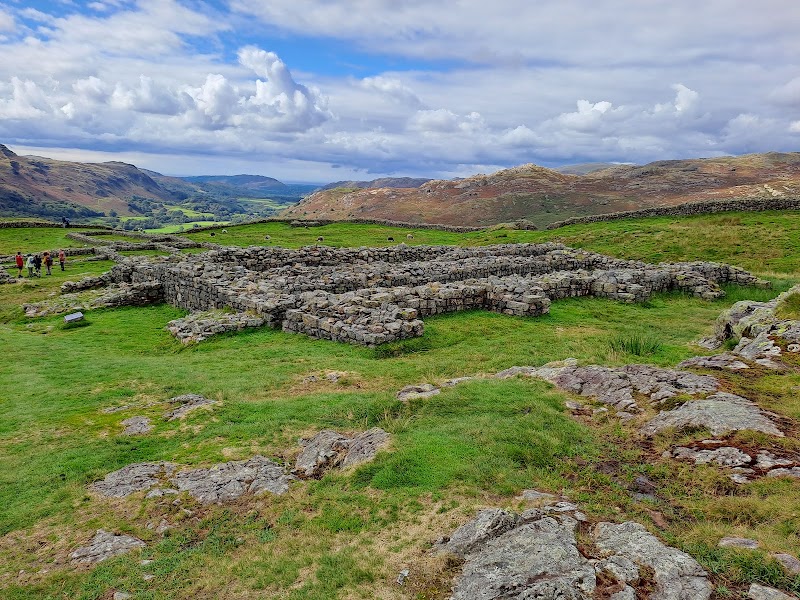 Hardknott Roman Fort — Roman site — Lake District Passes Traverse — England