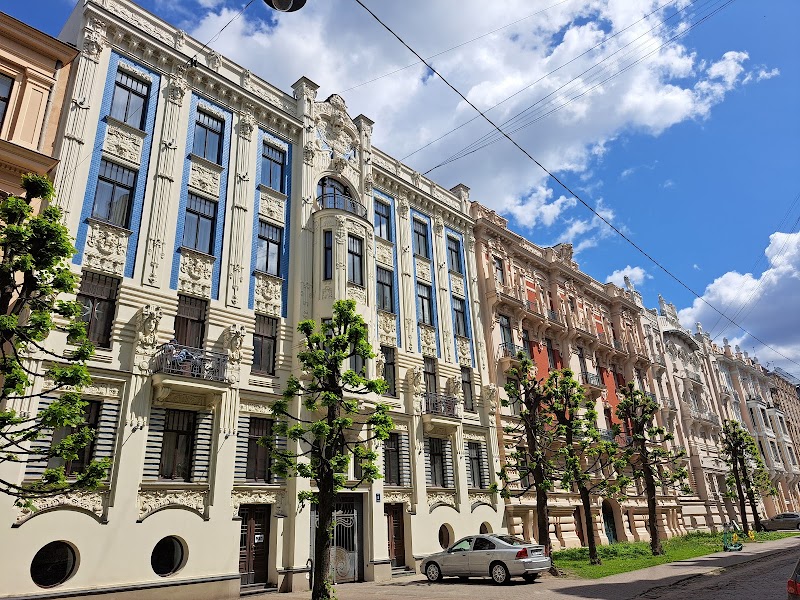 Alberta Street and Art Nouveau Centre — Architecture and museum — Baltic Capitals and Coast — Estonia