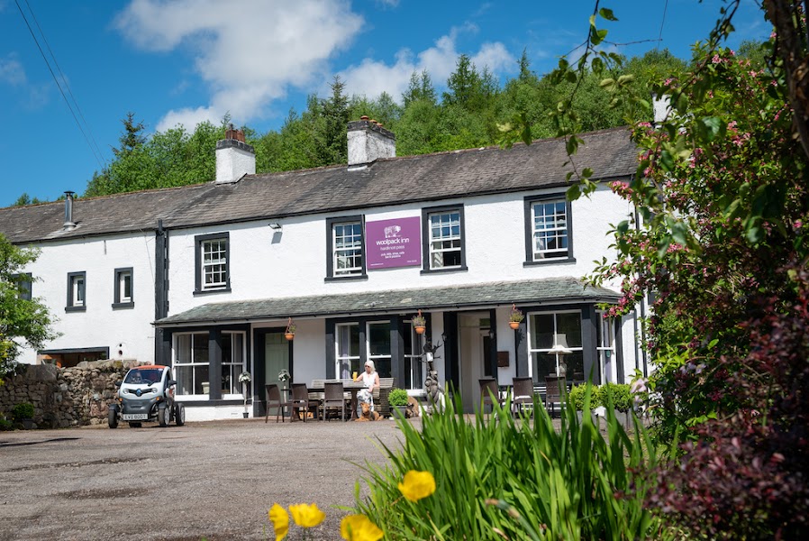The Woolpack Inn — British pub — Lake District Passes Traverse — England
