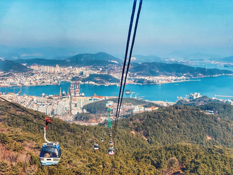 Mireuksan Cable Car — Scenic viewpoint — South Korea South Coast: Busan to Mokpo — South Korea