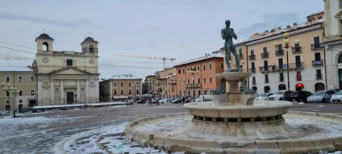 L'Aquila — Departure — Abruzzo Highlands — Italy