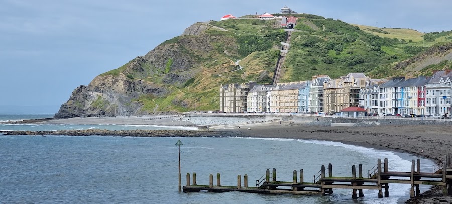 Aberystwyth promenade — Coast — Wales Mountain Crossing — Wales
