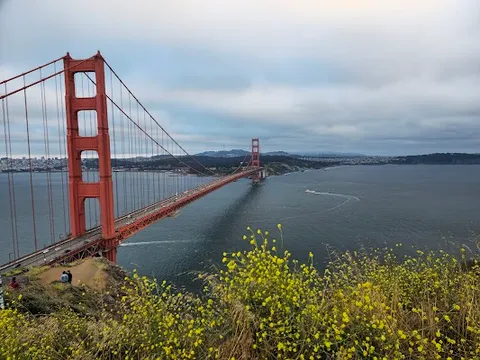 Golden Gate Bridge — Departure — Pacific Coast Hwy — United States