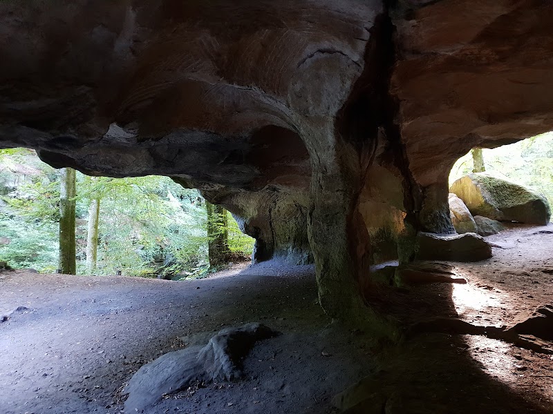 Mullerthal Trail Hohllay Cave — Nature — Mullerthal Little Switzerland — Luxembourg