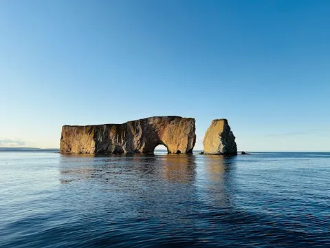 Percé Rock — Landmark — Gaspésie Loop — Canada