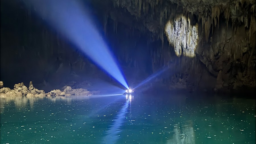 Abismo Anhumas rappel and dive