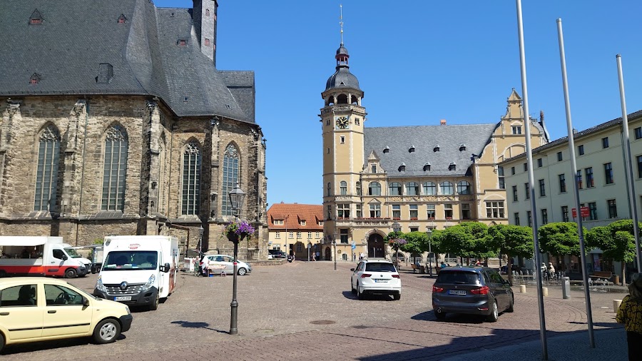 Köthen old town — Short heritage stop — German Avenue Road: Wittenberg–Duderstadt Section — Germany