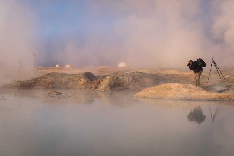 Sol de Mañana, hot springs and Laguna Verde — Guided 4WD circuit — Salar de Uyuni Circuit — Bolivia