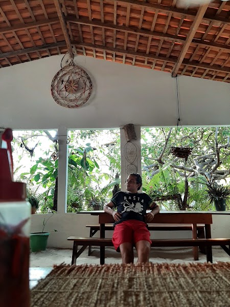 Booked Atins lodging meal — Lodge dining — Lençóis Maranhenses — Brazil