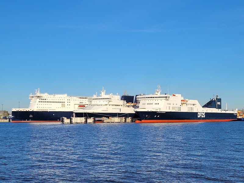Official car ferry and Neringa entry checkpoint — Transport stage — Curonian Spit — Lithuania
