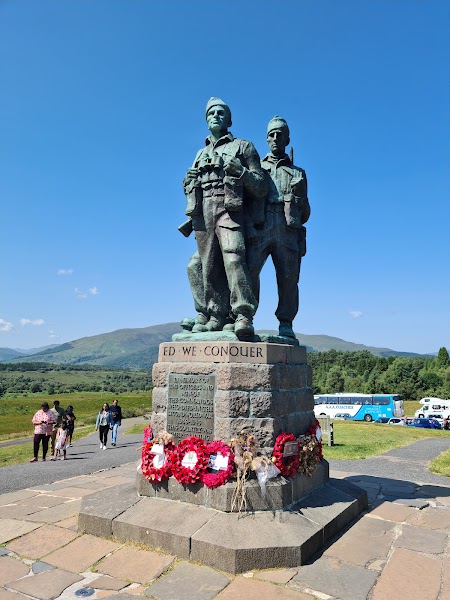 Glen Nevis viewpoint and Commando Memorial — Short scenic stops — The Great Glen: A82 Fort William to Inverness — Scotland