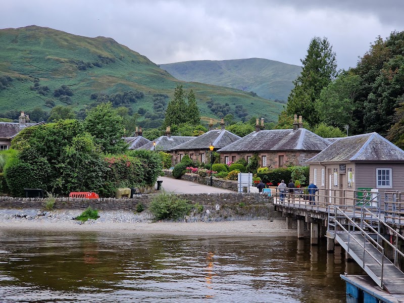 Luss village and Loch Lomond shore — Short loch walk — Glasgow to Fort William — Scotland