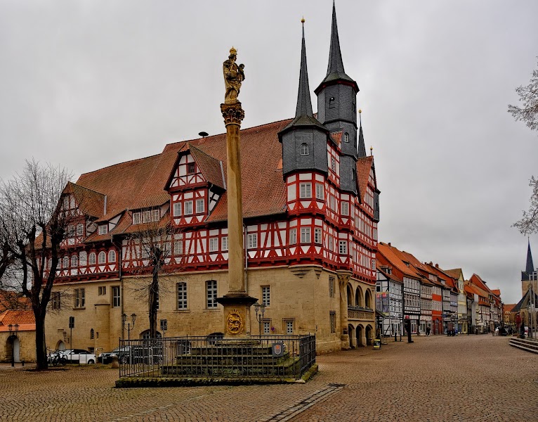 Duderstadt old town — Route finish — German Avenue Road: Wittenberg–Duderstadt Section — Germany