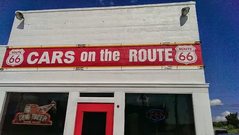 Cars on the Route — Landmark — Route 66 — United States