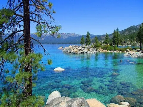 Lake Tahoe — Nature — Vanishing Point-Inspired Legal Road Trip — United States