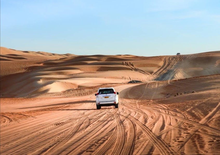 Wahiba Sands edge — Nature — Muscat, Wahiba Sands, Sur and Ras al Jinz — Oman