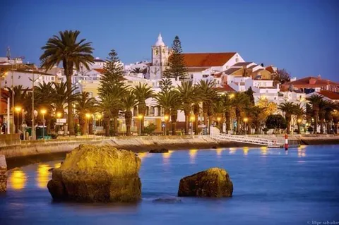 Lagos — City — Algarve Coastal Drive — Portugal