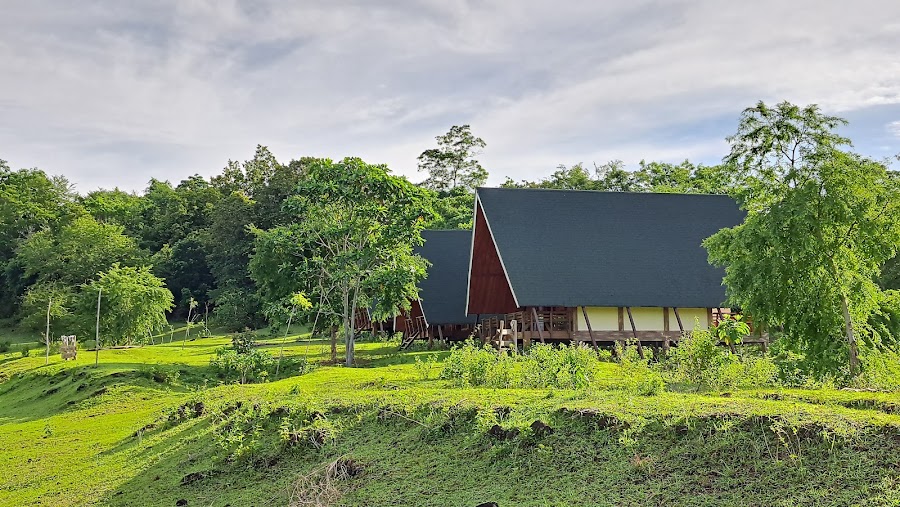 Doro Ncanga viewpoint — Signed volcanic viewpoint — Lombok and Sumbawa Overland Route — Indonesia