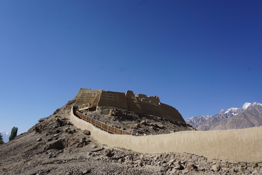 Tashkurgan Stone Fort — Historic site — Karakoram Highway: Gilgit to Kashgar — Pakistan / China