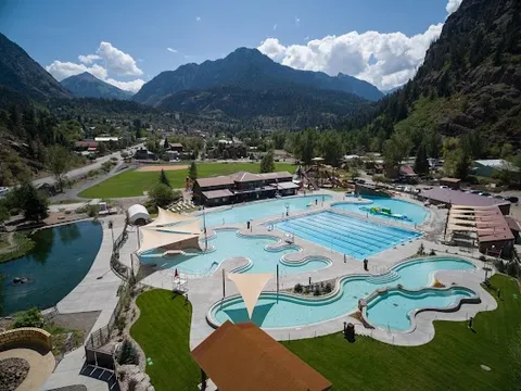 Ouray Hot Springs Pool and Fitness Center — Hot springs — Million Dollar Highway — United States