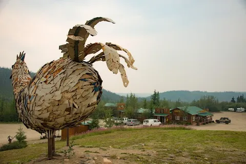Chicken — City — Top of the World Highway — Canada