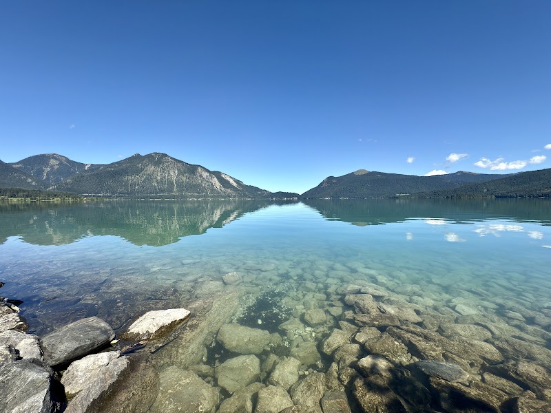 Walchensee viewpoints — Lake — German Alpine Road — Germany