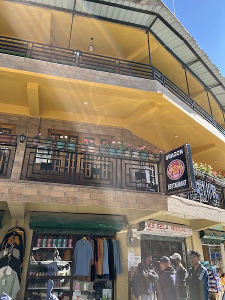 Dragon Restaurant Tawang — Tibetan and Monpa — Guwahati to Tawang via Nameri and Sela Tunnel — India