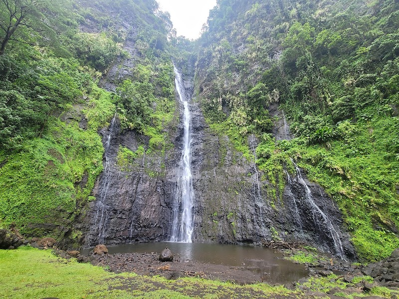 Faarumai Waterfalls — Nature — Tahiti Island Circle Road — French Polynesia