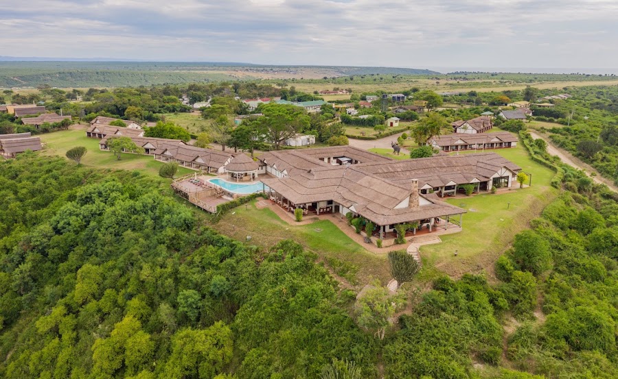 Mweya Safari Lodge restaurant — Lodge dining — Uganda Fort Portal to Bwindi — Uganda