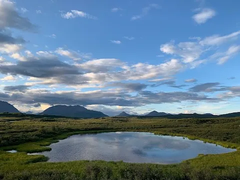 Tangle Lakes — Nature — Denali Highway — United States
