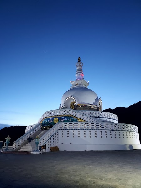 Shanti Stupa — Viewpoint — Srinagar–Leh–Manali Highway — India