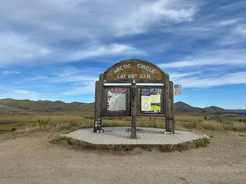 Arctic Circle — Landmark — Dempster Highway — Canada