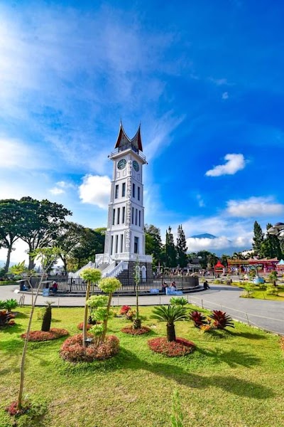 Jam Gadang — landmark — Sumatra Trans-Highway Bukittinggi to Lake Toba — Indonesia