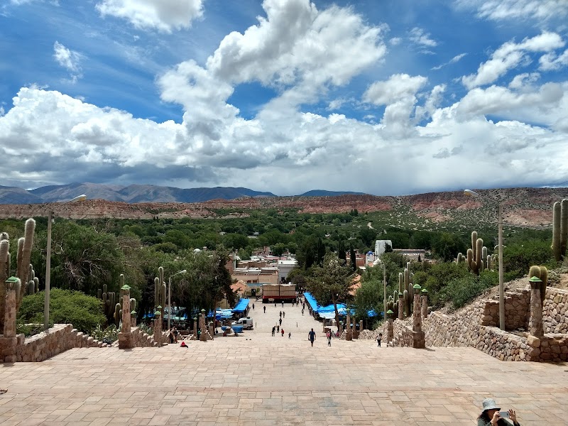 Browse Humahuaca's plaza and craft market