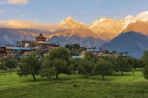 Kalpa — City — Spiti Valley Circuit via Kinnaur and Kunzum — India