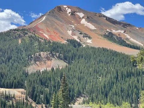 Red Mountain Pass Scenic Overlook — Scenic overlook — Million Dollar Highway — United States