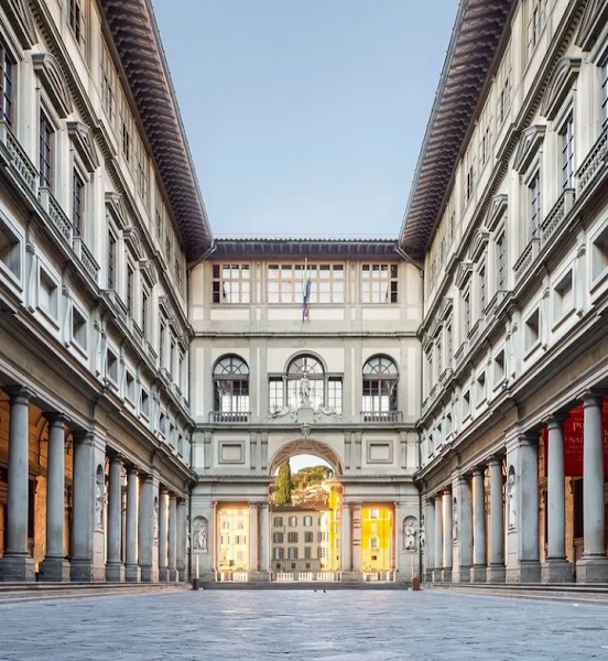 Uffizi or Accademia — Timed art museum — Brescia-to-Rome Heritage Drive — Italy