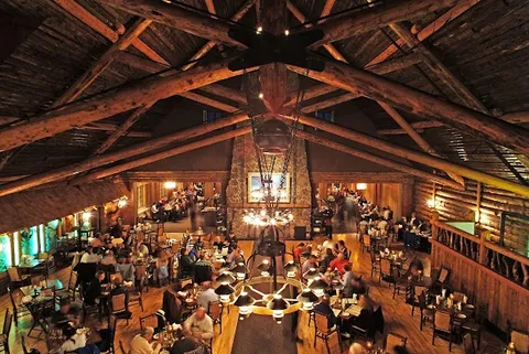 Old Faithful Inn Dining Room — American — Grand Teton to Yellowstone — United States