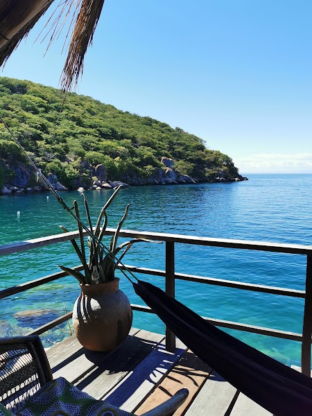 Mumbo Island Camp Restaurant — Malawian, seafood — Lake Malawi Lakeshore Drive — Malawi