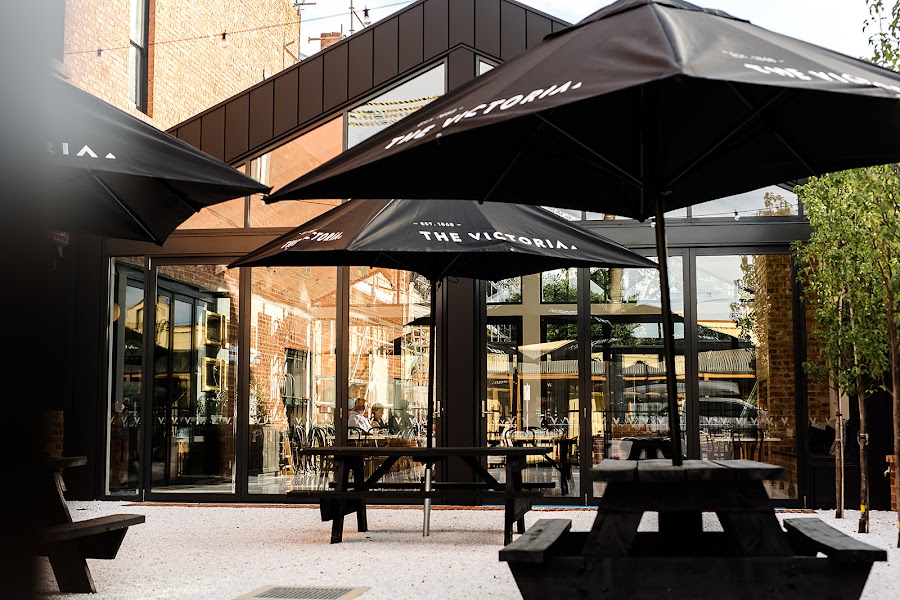 Ned Kelly Hotel — Country pub meals — Along the Murray River — Australia