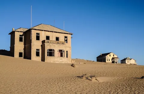 Kolmanskop Ghost Town — Historic Site — Namib Desert Circuit — Namibia