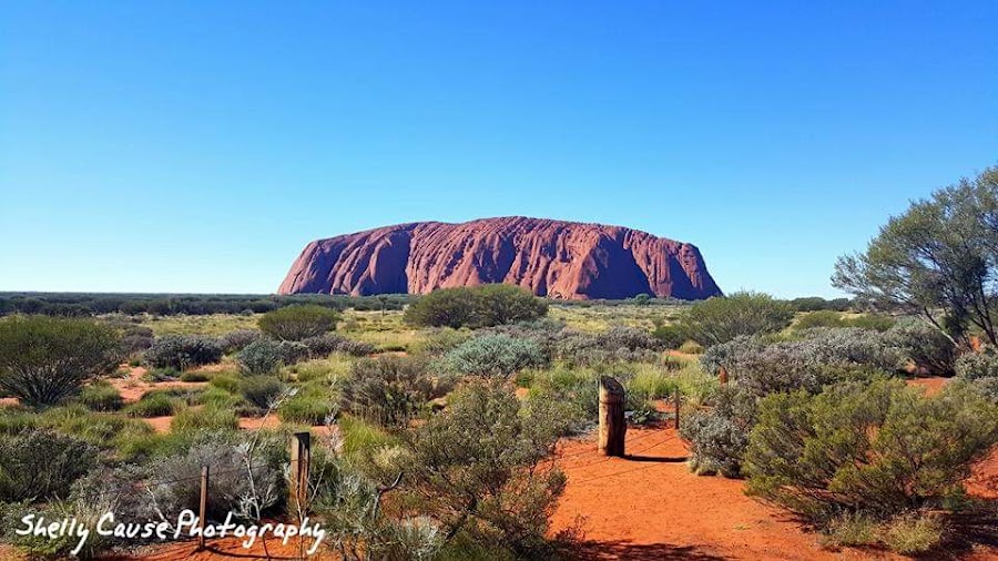 Yulara — City — Gunbarrel Highway and Great Central Road to Uluru — Australia
