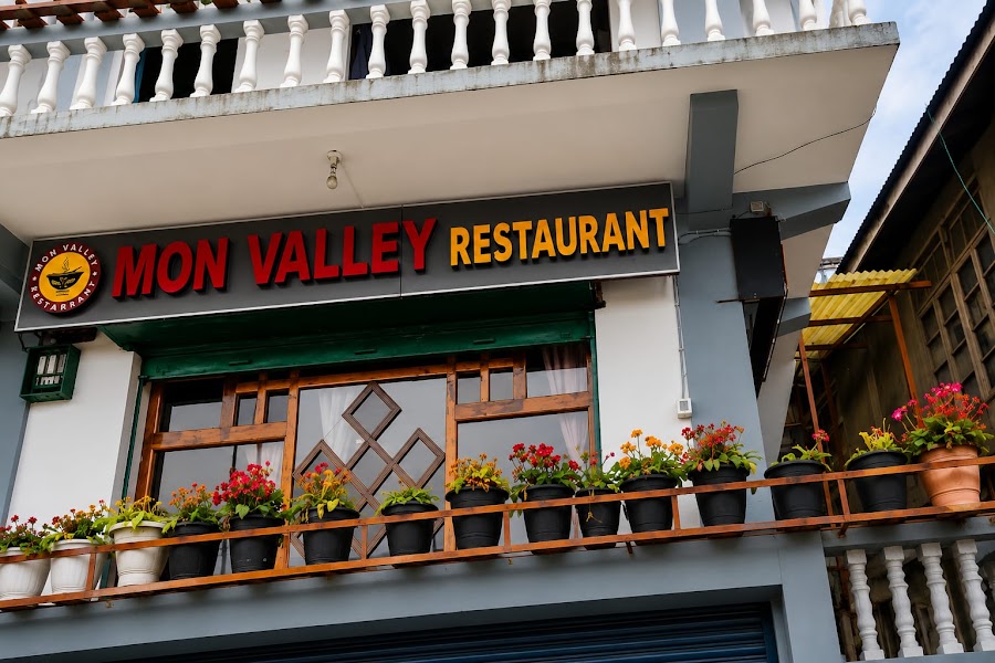 Mon Valley Restaurant — Monpa and Indian — Guwahati to Tawang via Nameri and Sela Tunnel — India