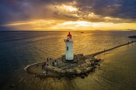 Tokarevsky Lighthouse — Landmark — Chita to Vladivostok via the Amur and Ussuri Highways — Russia