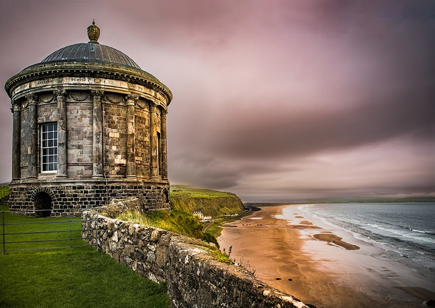 Mussenden Temple and Downhill — Landmark — Causeway Coastal Route: Belfast to Derry — Northern Ireland