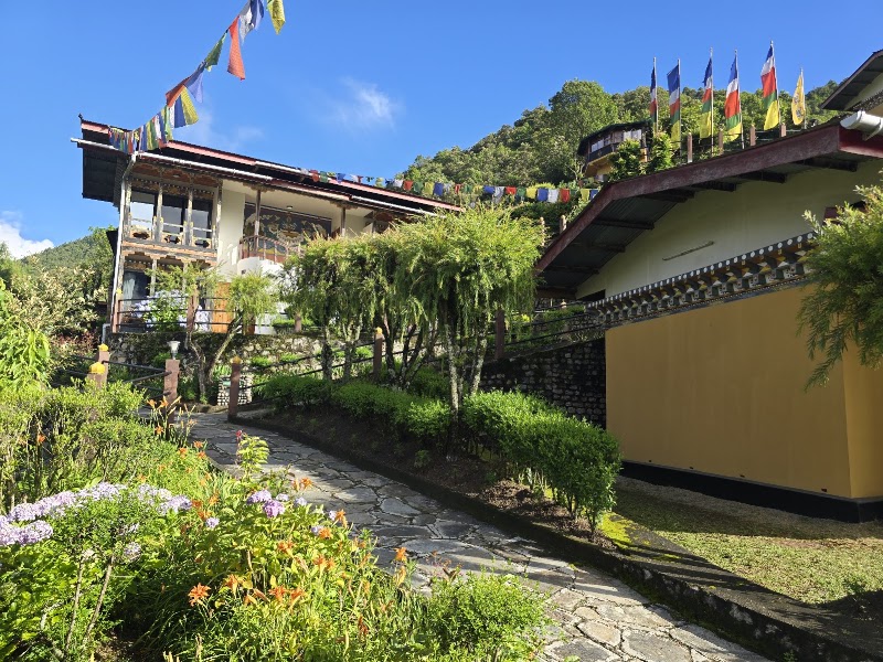 Yangkhil Resort dining room — Bhutanese and Indian — Bhutan Lateral Road: Paro to Trashigang — Bhutan