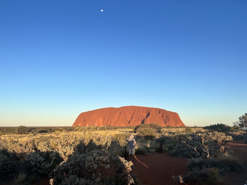 Uluru — Arrival — Gunbarrel Highway and Great Central Road to Uluru — Australia