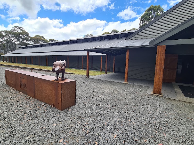The Wall in the Wilderness — Carved-art gallery — Hobart to Cradle Mountain — Australia