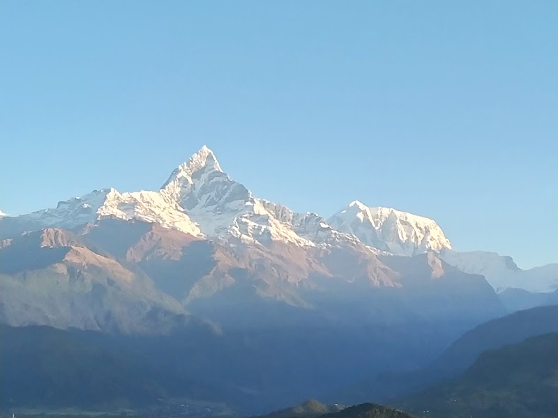 Sarangkot sunrise viewpoint — Mountain viewpoint — Kathmandu to Pokhara via Manakamana and Bandipur — Nepal